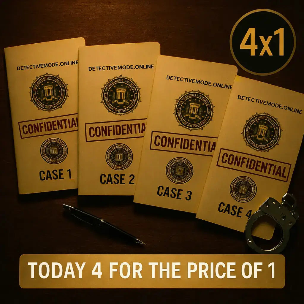 4 Criminal Cases - Detective Mode